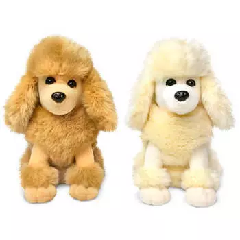 Пудель с бантами 20*15*26см белый м1622424а