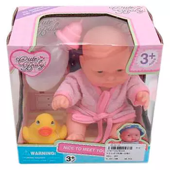 Пупс с аксессуарами 16.5 х16.5 х11.5 см