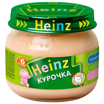 Пюре Heinz 80г курочка с 6 месяцев