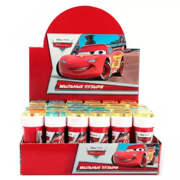 Пузыри мыльные играем вместе смешарики/дисней тачки 50мл 01015