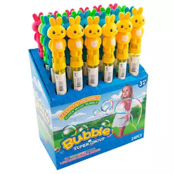 Пузыри мыльные зайка 120 мл 28 см fl6026679/289 k