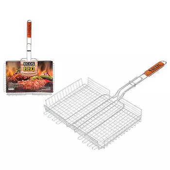 Решетка для барбекю экос 40*27*5см глубокая rd-103d
