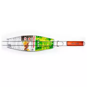 Решетка гриль для рыбы 60*36*12 Hot Pot 61340