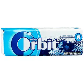 Резинка жев. Орбит 13,6г зимняя свежесть подушечки