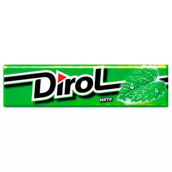 Резинка жевательная Dirol Fresh 13,6г мята подушечки