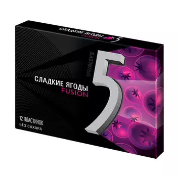 Резинка жевательная Five 31,2г ягодная волна Wrigley`s