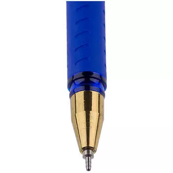 Ручка шариковая Berlingo xgold синяя 0,7мм игольчатый стержень 243017