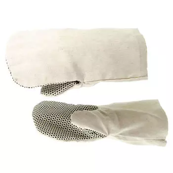 Рукавицы х/б с наладонником пвх Сибртех 68145