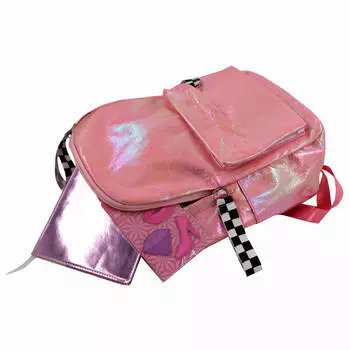 Рюкзак розовый Европа 40*27*14см