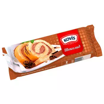 Рулет ковис 250 шоколад раменск