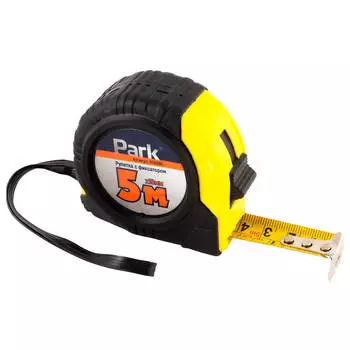 Рулетка парк с фиксатором пвх 5 мх18 мм