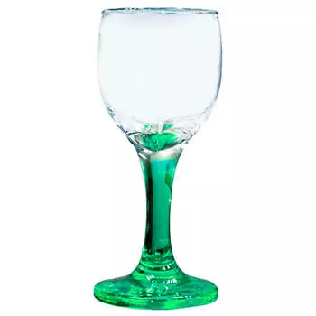 Рюмка радуга 60мл 1ш цветная ножка