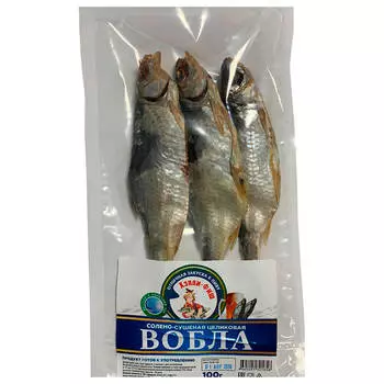 Рыбка Хэппи-Фиш 100гр вобла солено-сушеная