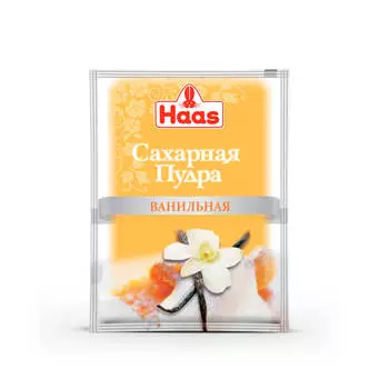 Сахарная пудра Haas 80г с ванилью