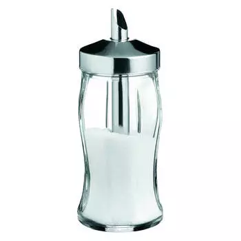 Сахарница 240мл Pasabahce блэк&amp;вайт дозатор