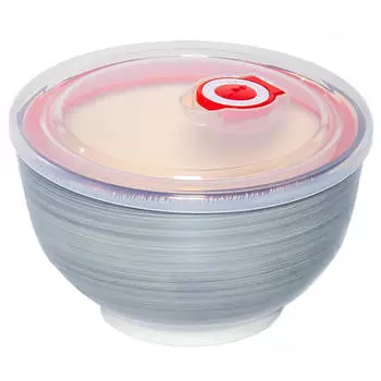 Салатник 14 см 750 мл элрингтон аэрограф светлый графит с/крышкой 139-27048