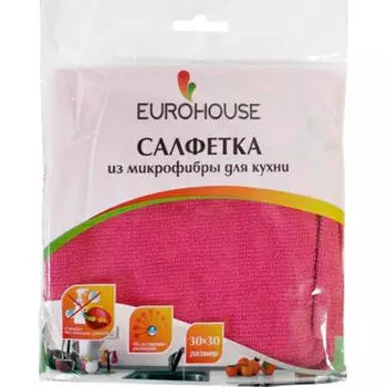 Салфетка из микрофибры д/кухни 30*30см 9380/3593