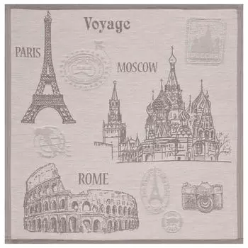 Салфетка кухонная дм 50*50 париж гладкотканая 356-2597/10000