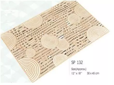 Салфетка лейс размер 30 х45 см бежевый