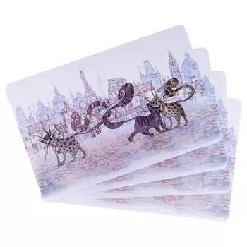 Салфетка подстановочная 43,5*28,5см Lefard Котики 771-558