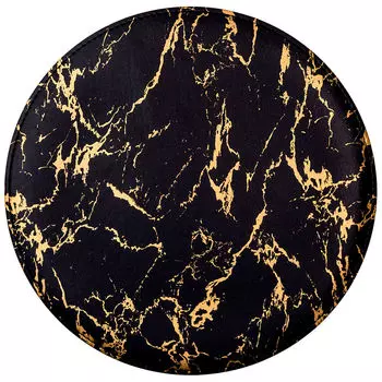 Салфетка подстановочная Lefard Фэнтази 32см черное золото двухслойная 771-322