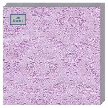 Салфетки Art Bouquet 16шт 33*33см 3 слоя барокко лиловый