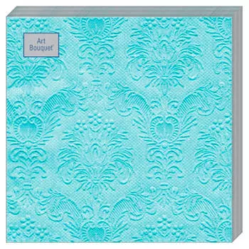 Салфетки Art Bouquet 16шт 33*33см 3 слоя барокко тиффани