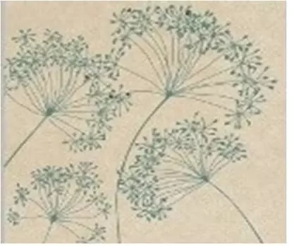 Салфетки букет эко 25 шт 33*33 см 2 слоя крафт гармония