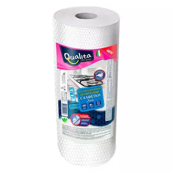 Салфетки куалита форте 100шт влаговпитывающие рулон