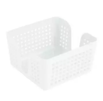 Салфетница 15см Violet лофт квадратная белая v650006