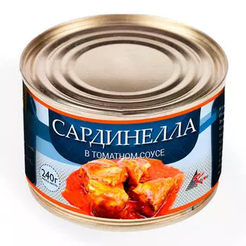 Сардинелла Креон 240г в т/с ж/б