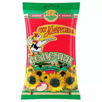 Семечки подсолнечника от мартина 100г отборные