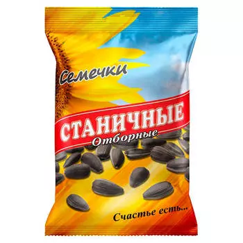 Семечки подсолнечника станичные байки 150 г отборные