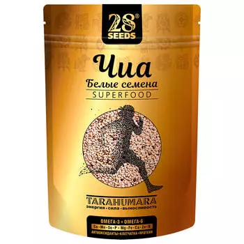 Семена Чиа 200г белые дой-пак