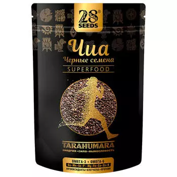 Семена Чиа 200г черные дой-пак