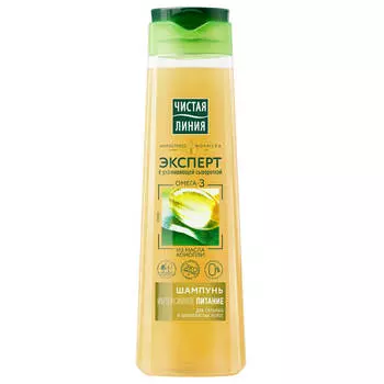 Шампунь Чистая Линия 400мл интенсивное питание