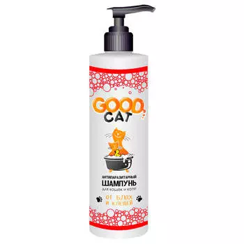 Шампунь для котят и кошек Good Cat 250мл антипаразитарный fg02201
