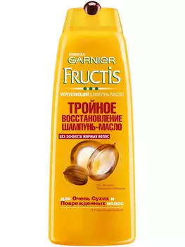 Шампунь Fructis 250мл тройное восстановление масло