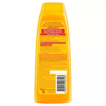 Шампунь фруктис 400мл тройное восстановление масло