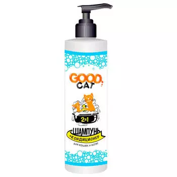 Шампунь-кондиционер Good Cat 250мл для кошек и котят fg02216