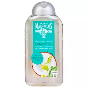 Шампунь Le Petit Marseillais 250мл увлажнение кокосовая вода и цветок апельсинового дерева
