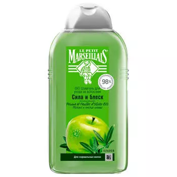 Шампунь Le Petit Marseillais BIO 250мл сила и блеск