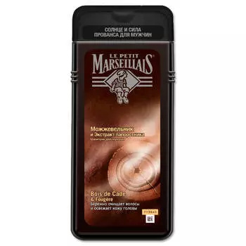 Шампунь Le Petit Marseillais мен 400мл можжевельник и экстракт папоротника