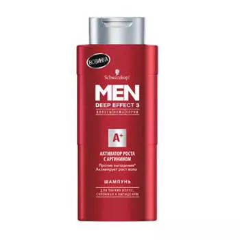 Шампунь men Deep эффект 250мл активатор роста с аргинином