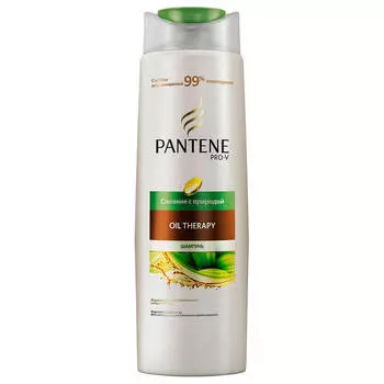 Шампунь Pantene 400мл слияние с природой комплекс масел