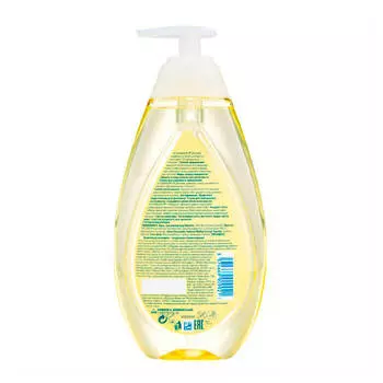 Шампунь-пенка Johnsons baby 500мл от макушки до пяток