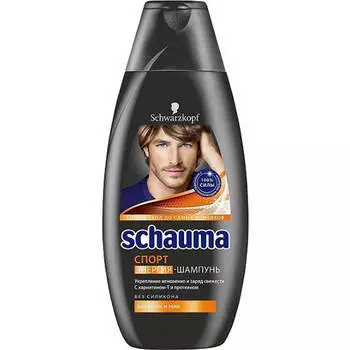 Шампунь Schauma men 380мл спорт энергия