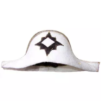 Шапка д/бани эконом наполеон фигурная бвс014