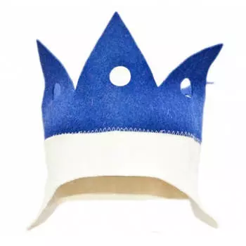 Шапка для бани и сауны эконом корона бв220