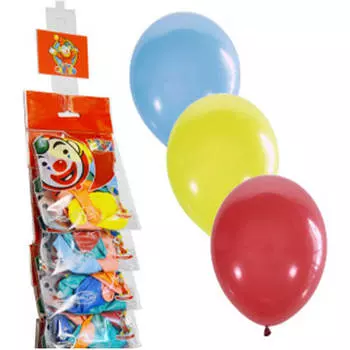 Шар 11"/28 см пастель ассорти 10 шт